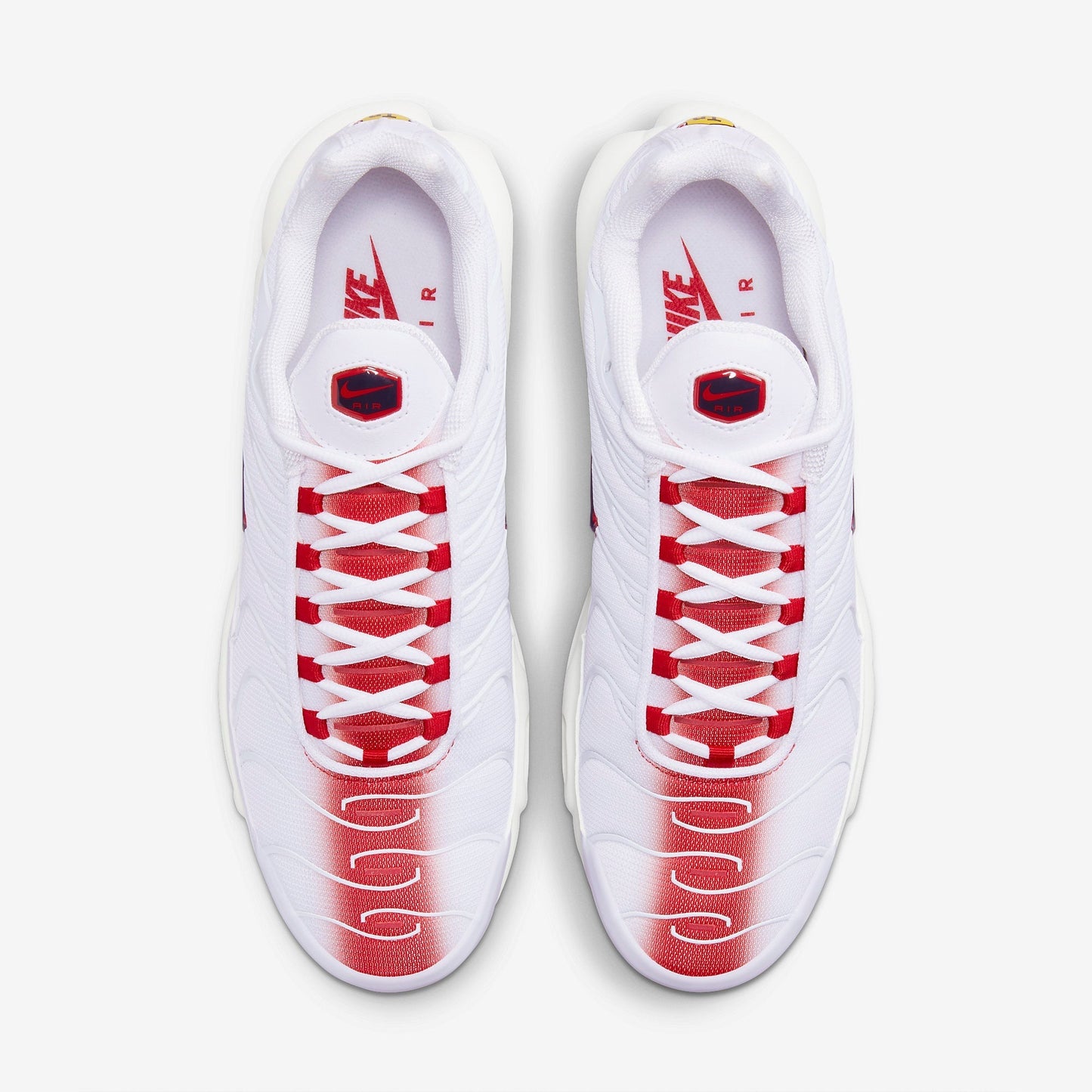 Nike Air Max Plus White & University Red